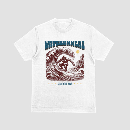 WaveRunnerz Bigfoot Waves T-Shirts