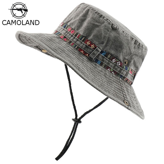 CAMOLAND 100% Cotton Bucket Hats