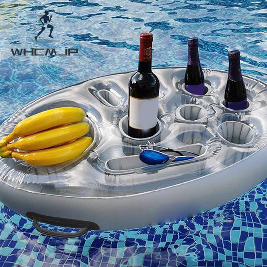 WHCMJP Summer Party Inflatable Pool Cup Holder