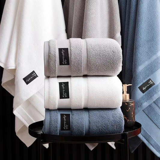 Inyahome 100% Cotton Bath Towels