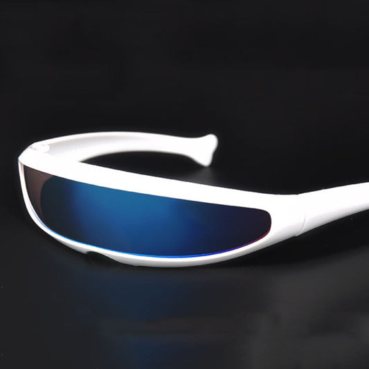 HITTIME Futuristic Narrow Visor Sunglasses