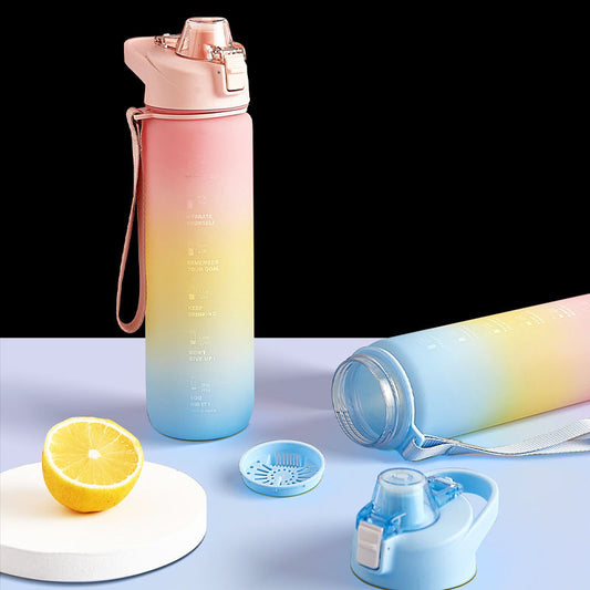 Multi Color Sports Water Bottles